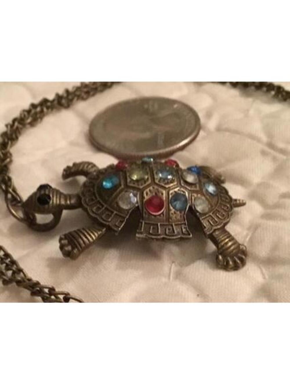 Turtle Rainbow Necklace